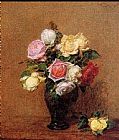 Roses VII by Henri Fantin-Latour